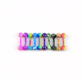Miniatyrbilde 2 av 5: 10PCS Rustfritt Stål Barbell Øre Stud Tragus Brusk Helix E.