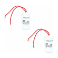Miniatyrbild 1 av 3: 2 st CBB60 AC 450V Cylinder Motor Run Kondensator Driver 2 WireCBB60【10UF】