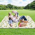 Pikkukuva 2 / 5: Piknik-viltti, 200 x 200 cm vedenpitävä rantamatto, kannettava piknik-viltti
