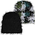 Miniatyrbillede 1 af 3: 2 stk. Hue Beanie Distressed Balaclava Strikket Hue Beanie Distressed Caps