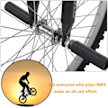 Pikkukuva 4 / 5: 1 Pari Liukumatonta Alumiiniseos Pyörän Tapit, BMX Tapit, Sylinterimäinen Jalkatuki