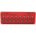 Miniatyrbilde 5 av 5: Relémodul - 8-kanals optokopplingsrelémodulbräda 24V hög och låg Tr