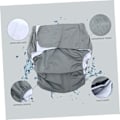 Miniatyrbillede 4 af 5: Blebleder 1 stk. Voksenbleer Polyester Vaskbar Ble Voksen Genanvendelig Inkontinens til Ældre Stof Bleer til Ældre