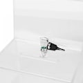 Miniatyrbillede 3 af 5: Akryl Donation Box - Kasse til Afstemning, Velgørenhed, Afstemninger, Undersøgelser