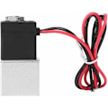 Miniatyrbillede 4 af 5: Magnetventil, 12V DC 1/4\" 2-vejs normalt lukket 1,2 MPa pneumatisk aluminium