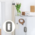 Miniatyrbillede 2 af 5: 2 stk. dørlås, børnesikringsskabe, sikkerhedslåse til babyskab, skabe, køleskab, toilet, skab