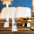Miniatyrbild 5 av 5: Acylringshållare, Ringhållare Smyckesdisplay Stativ Bröllopsring Display Konisk Ringhållare Enkelt Finger Smycken Ringar för Bröllopsringar, 2