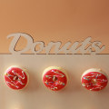 Miniatyrbilde 3 av 5: Premium Donut Veggstativ Gjenbrukbar Donut Holder Board Display 9 Donuts 40*30