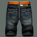 Pikkukuva 2 / 3: Miesten rennot denimshortsit, koko 40