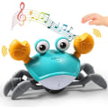 Miniatyrbilde 2 av 5: Sensing Crawling Crab, Tummy Time Baby Toys, Interactive Walking Dancing To