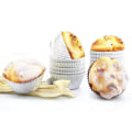 Miniatyrbillede 3 af 5: 100-delt sæt af muffinforme, papir cupcakeforme, mini cupcakeforme til dessert, bryllup, fødselsdagsfest
