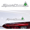 Miniatyrbilde 1 av 5: 3D Bilsticker med Logo for Alfa Romeo Modeller