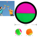Miniatyrbild 2 av 5: 2 Set Ball Toy Paddle Catch and Toss Game Set Handheld Stick 7\" Disc för Ch