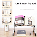 Miniatyrbillede 5 af 5: Tablet Stand Holder Desktop Justerbar Aluminium Læsebog Brac