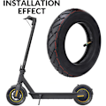 Miniatyrbillede 3 af 5: Elektrisk Scooter Dæk, 10 Tommer Scooter Hjul, Scooter Dæk og Slange Elektrisk Scooter