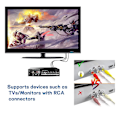 Miniatyrbillede 5 af 5: Hdmi til Rca-kabel, 1080p Hdmi til 3rca Set Top Box Hd-konverteringskabel, rød Ye