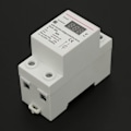 Miniatyrbillede 8 af 9: Spændingsregulator, 230V 40A Automatisk Genopretning Overspændings- og Underspændingsbeskyttelsesenhed DIN-Skinnemonteret Beskytter