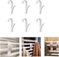 Universal handdukshängare för radiator - Plast, Vit