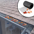 Miniatyrbilde 7 av 9: 4x Takrennebeskyttelse Mesh med 60 Festklips, 16cm6m