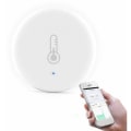 Miniatyrbild 1 av 5: Smart termometer hygrometer, inomhus temperatur- och fuktighetssensor med app-avisering via Tuya-app / Smart Life Gateway (1 st)