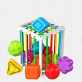 Pikkukuva 1 / 4: VTech Busy Learners -toimintakuutio, valkoinen