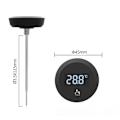 Miniatyrbild 2 av 2: Termometer för E61 gruppkaffemaskiner Precision Monitoring