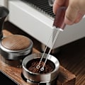 Miniatyrbillede 5 af 5: Espresso nåledispenser, espressonåledispenser med træhåndtag, barista