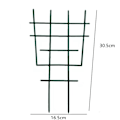 Miniatyrbillede 2 af 5: 5 stk. Plantesupport i plast til klatreplanter