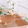 Miniatyrbillede 5 af 5: 3 stk. træ hamster platform, springbræt til små dyr, støtte