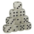 Miniatyrbilde 1 av 5: Glødende terninger i mørket, selvlysende terninger 6-sidet for brettspill, festutstyr, 16 mm