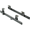 Miniatyrbillede 1 af 4: Skuffeskinner 350mm Skuffeskinne Kuglelejeskinner til Tastatur Skuffe (1 Par) Sort