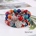 Miniatyrbillede 1 af 2: Armbånd - Fint smykke Boho Hjerteformet Lagdelt Armbånd