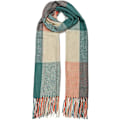 Miniatyrbild 1 av 5: Dam Scarves Vinter Lång Mjuk Varm Tartan Check Wraps Ull Spinning Tassel