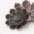 Miniatyrbillede 3 af 3: Lotus Røgelse Brænder 6-huls Røgelse Pindeholder, Dobbelt-formål Aromaterapi