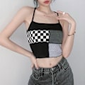 Miniatyrbilde 3 av 5: Kvinners ermeløs elastisk tank top + bluse L