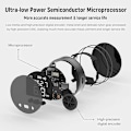 Miniatyrbilde 5 av 5: Little Q 8-i-1 Elektronisk Linjal med LCD-Skjerm 99m Høy Nøyaktighet Lengdemålingsverktøy Lang Standby Oppladbar