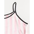 Miniatyrbilde 3 av 5: Kvinners Silke Satin Pyjamas Sett 4 Deler Nattøy Loungewear Pj Sett L