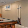 Miniatyrbild 2 av 5: 6 Pool Cue Rack, Billiard Stick Holder Väggmontering, Pool Table Rods Clip
