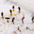 Miniatyrbild 3 av 5: 2 Set Akryl Nagelkonst Övningsställ Magnetiska Nagelspets Hållare Träning
