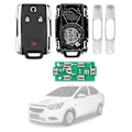 Miniatyrbillede 3 af 5: Til Smart Remote Til Nøgle Fob 2/3/4/5+1 Knap 315mhz Til 1500 Remote Bil Til Nøgle
