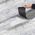 Pikkukuva 1 / 5: Tee-se-itse lattialaatta itseliimautuva PVC, lattialaattakuvio väri, 20 * 300cm