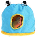 Miniatyrbild 1 av 5: Fågelhängmatta Bo Plush Varm Hängande Tält Husdjur Papegoja Gunga Säng Grottbur för Parakit Kanariefågel Nymfkakadua Undulat Hamster Slumpmässig Färg (Medium)