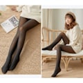 Miniatyrbilde 2 av 5: Vintervarme strømpebukser leggings, kvinners leggings termiske strømpebukser tights,