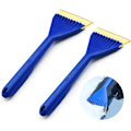 Miniatyrbilde 1 av 3: 2 stk Bilskrapere for Frontrute, Myk Gummiskrape med 30 cm Håndtak for å Skrape Vann og Snø Avriming (33*13 cm)