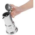 Miniatyrbillede 5 af 5: Rustfrit stål 200 ml Over The Stovetop kaffemaskine holdbar espressokande S
