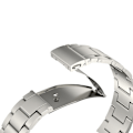 Miniatyrbillede 3 af 5: Metal Watch Band 22mm - Sort Quick Release Udskiftningsurrem til Mænd og Kvinder - Rustfrit Stållænke til Smartwatch