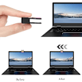 Miniatyrbild 5 av 5: Datorkameraöverdrag Fjärilsform Webbkameraöverdrag Glidande Frontkameraöverdrag Webbkamera Sekretessöverdrag Ultratunt för Laptop, PC, Smartphones, Tablets, e