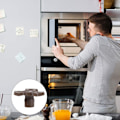Miniatyrbild 4 av 5: 4 st Mikrovågsugn Turntable Koppling Mikrovågsugn Turntable Rullguide Fäste Koppling Bricka Axel för Mikrovågsugn