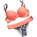 Miniatyrbilde 2 av 5: Kvinners Push Up Todelt Bikini Badedrakt Polstret Badedrakt,XL