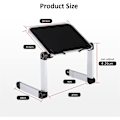 Miniatyrbillede 2 af 5: Tablet Stand Holder Desktop Justerbar Aluminium Læsebog Brac